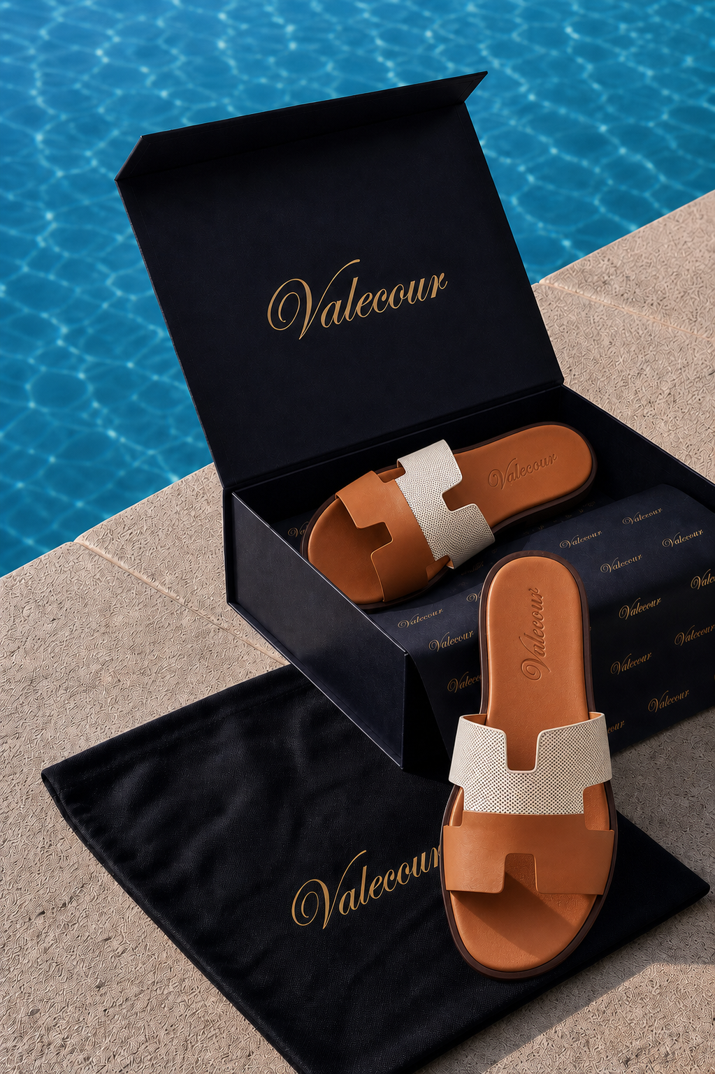 Roberth Suede Sandal Brown/Tan