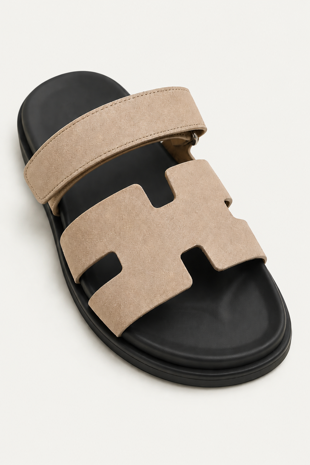 Ferrier Sandal Black/Beige