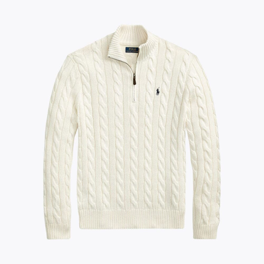 R&L - Heavyweight Quarter-Zip Knit Sweater