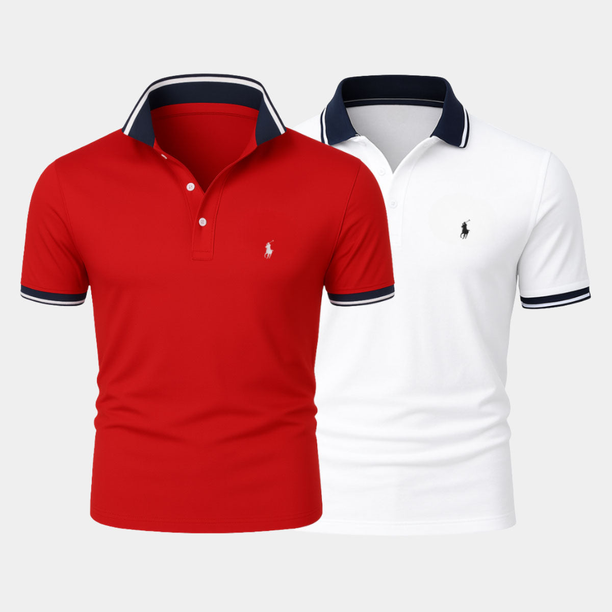 R&L - Slim-Fit Cotton-Blend Shirt - [Buy 1, Get 1 Free]