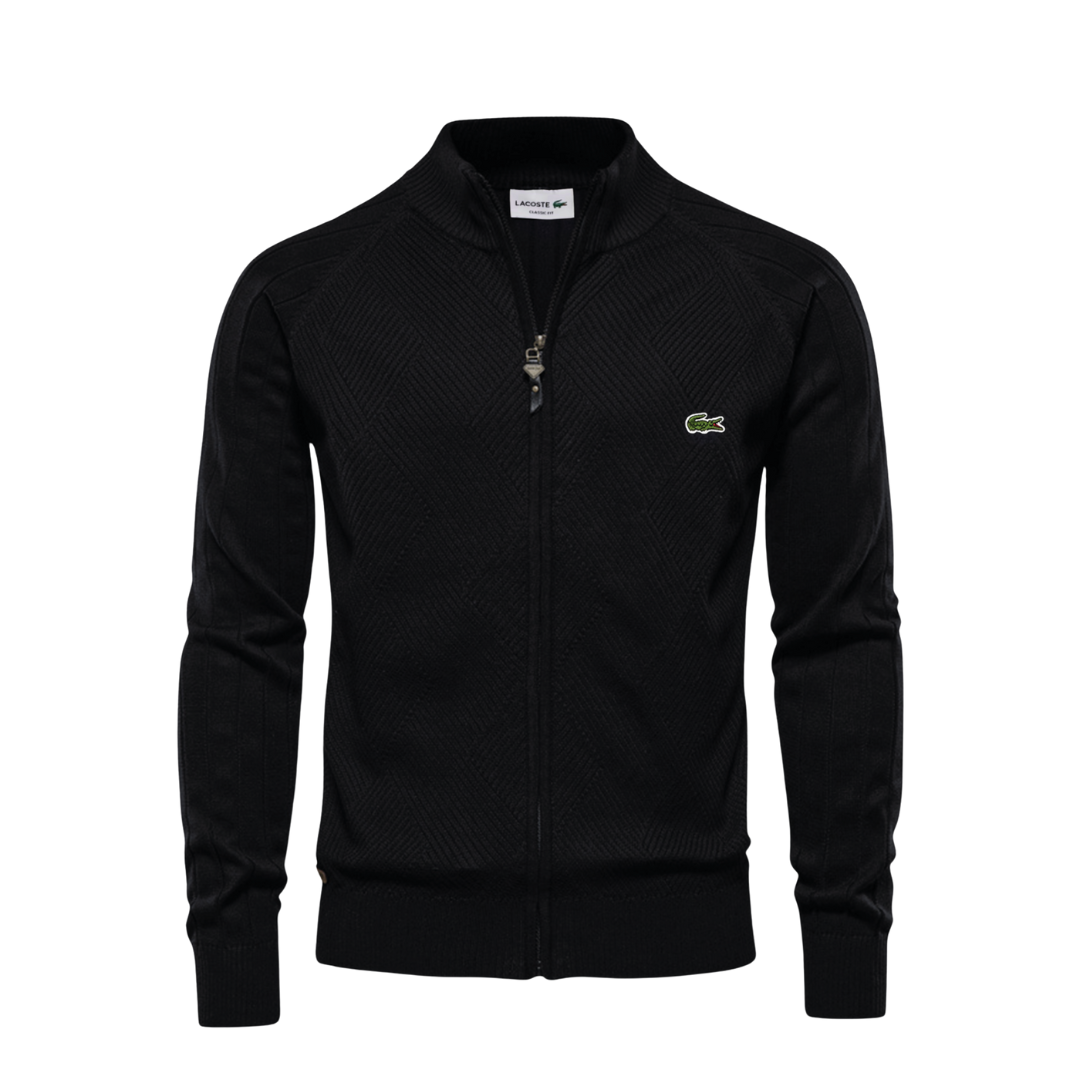 LC - Pull Zippé Texturé Homme