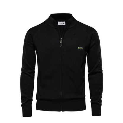 LC - Pull Zippé Texturé Homme