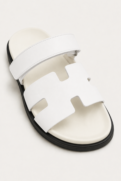 Ferrier Sandal White