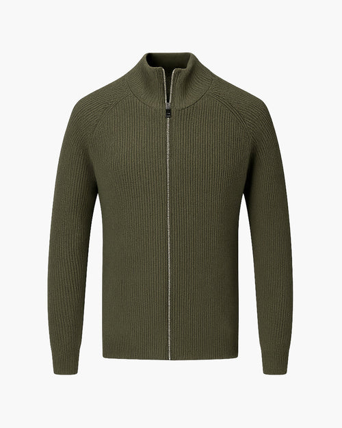 AMALFI Full-Zip Wool Gilet