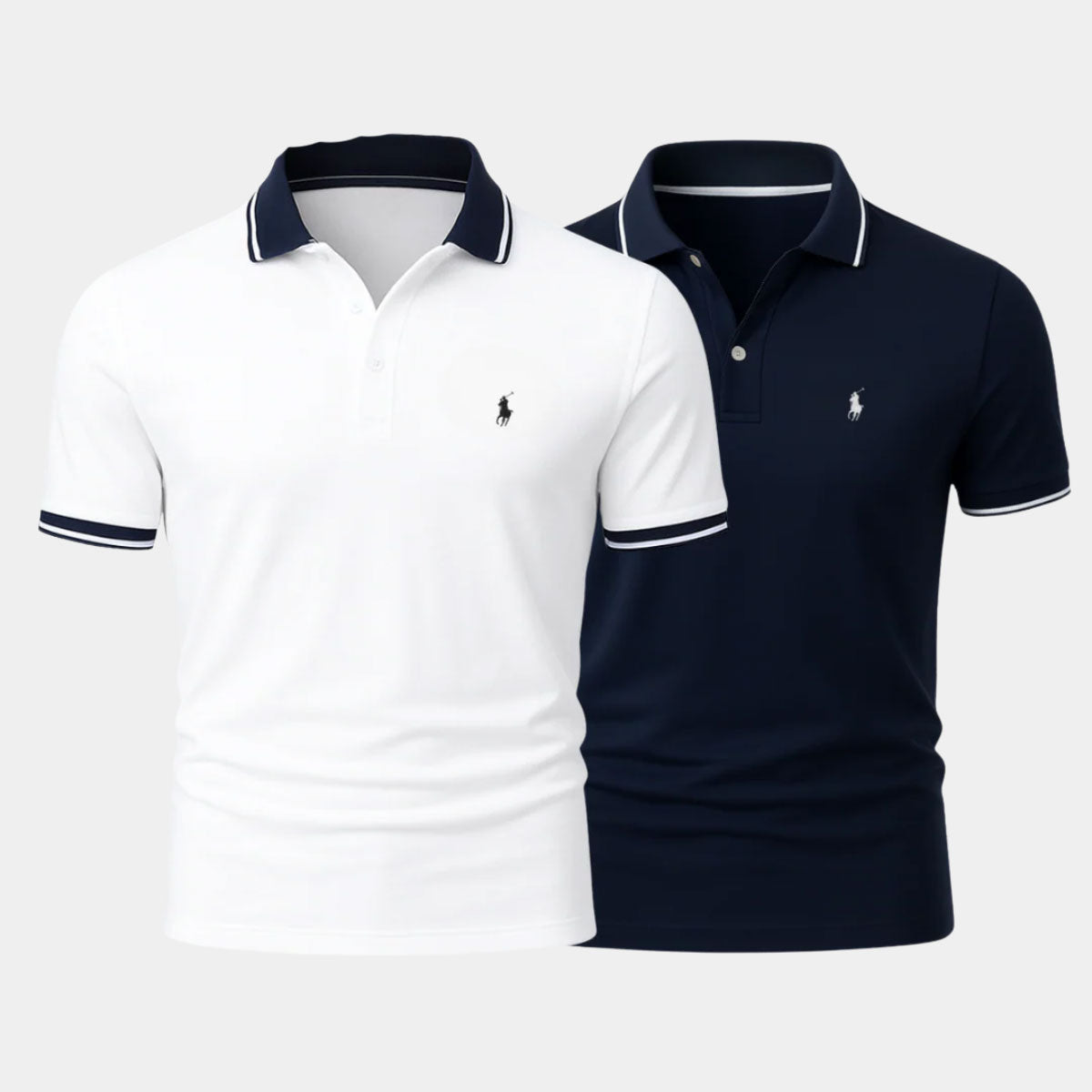 R&L - Slim-Fit Cotton-Blend Shirt - [Buy 1, Get 1 Free]