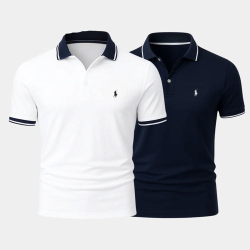 R&L - Slim-Fit Cotton-Blend Shirt - [Buy 1, Get 1 Free]