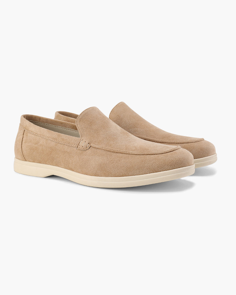 Suede loafers