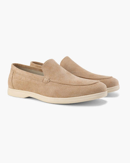 Suede loafers