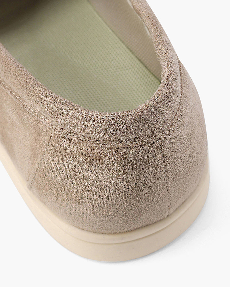 Suede loafers