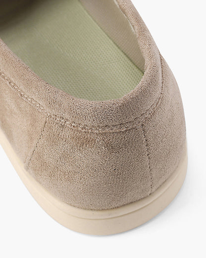 Suede loafers