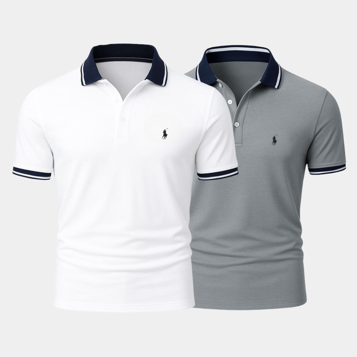 R&L - Slim-Fit Cotton-Blend Shirt - [Buy 1, Get 1 Free]