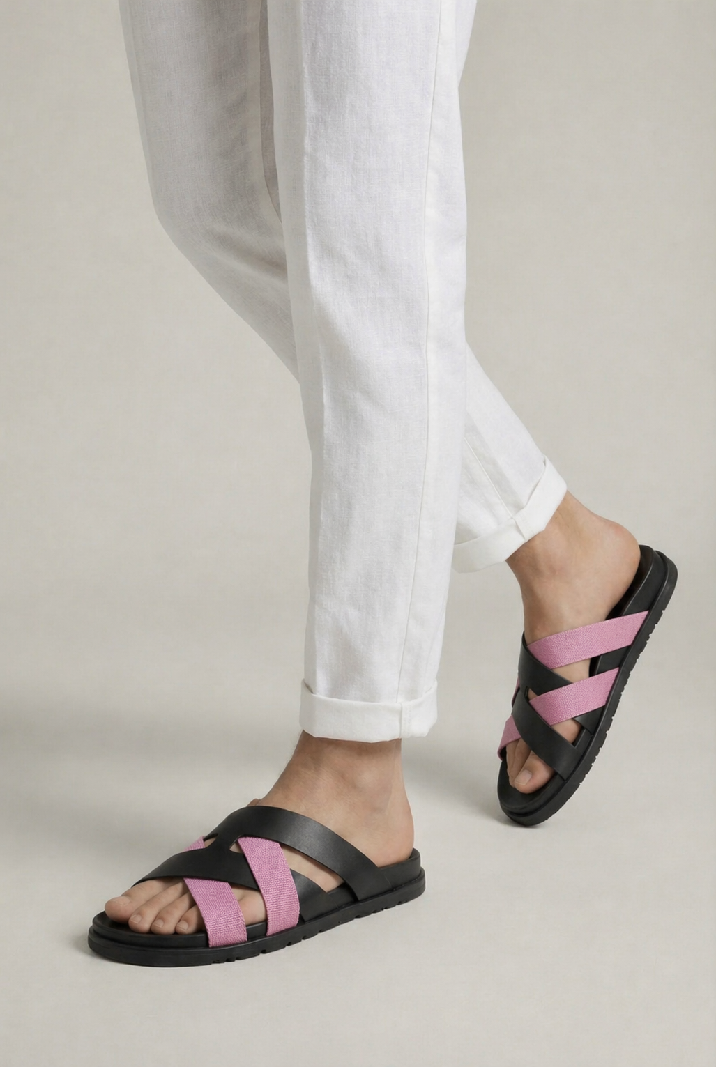 Onola Sandal Nº1 Black/Pink