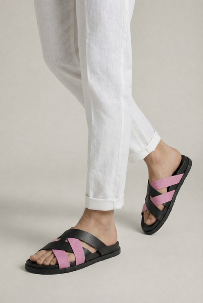 Onola Sandal Nº1 Black/Pink