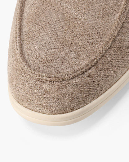 Suede loafers