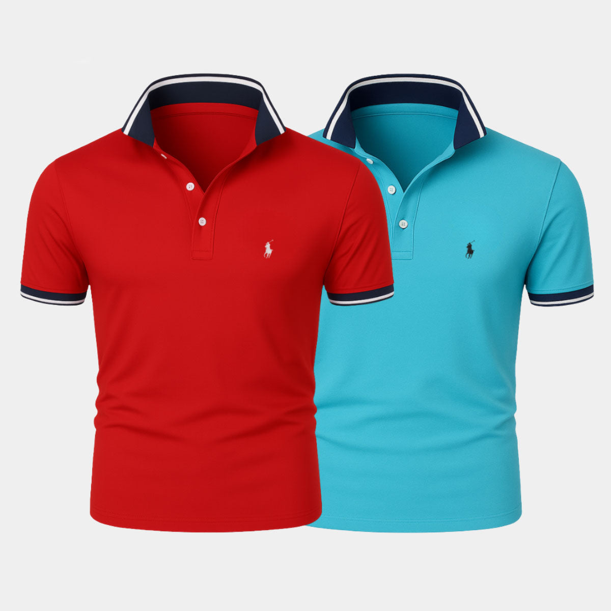 R&L - Slim-Fit Cotton-Blend Shirt - [Buy 1, Get 1 Free]