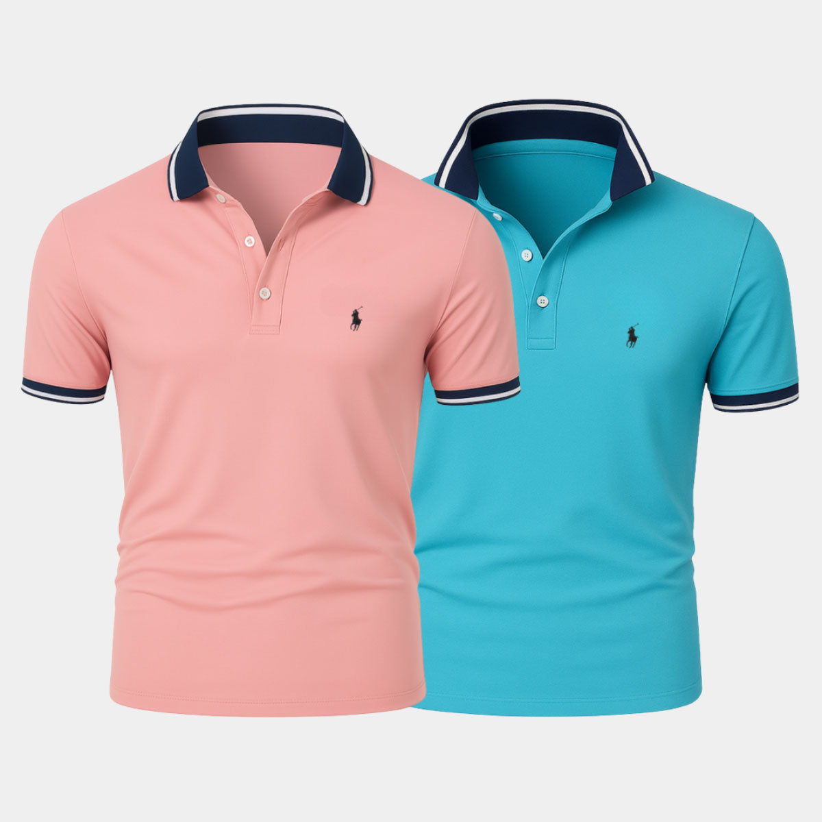 R&L - Slim-Fit Cotton-Blend Shirt - [Buy 1, Get 1 Free]