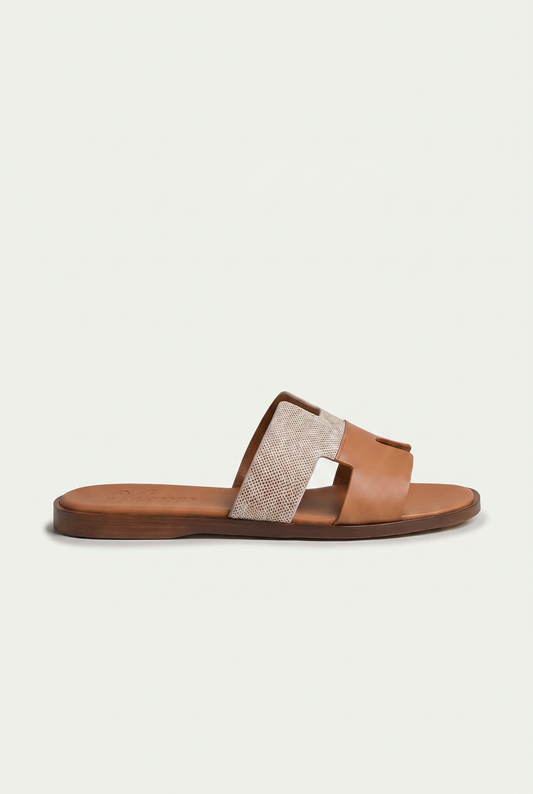 Roberth Suede Sandal Brown/Tan