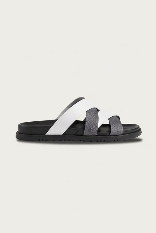 Onola Sandal Nº1 White/Silver