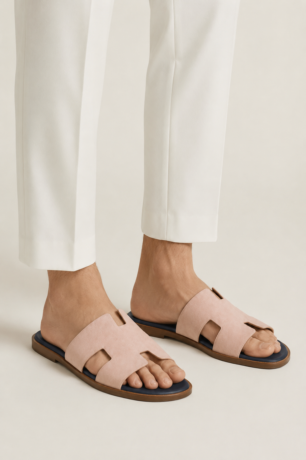 Roberth Suede Sandal Salmon