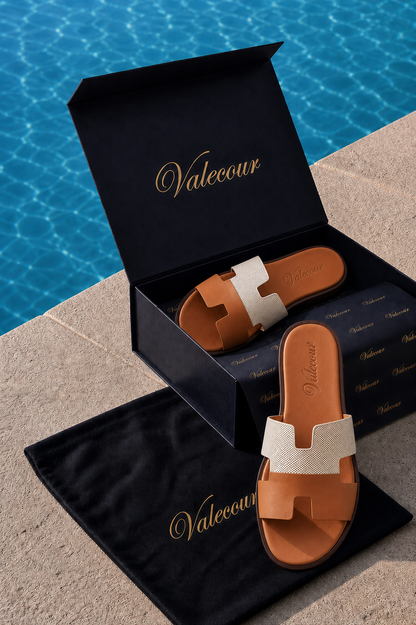 Roberth Suede Sandal Brown/Tan