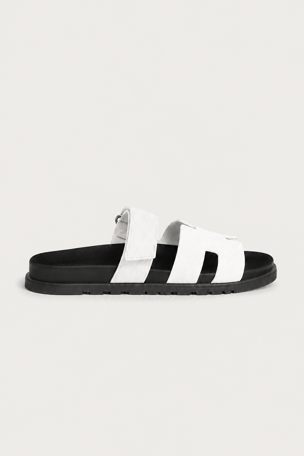 Ferrier Sandal White/Black
