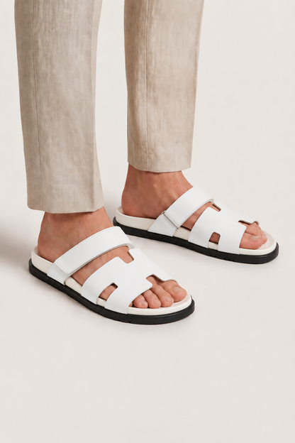 Ferrier Sandal White