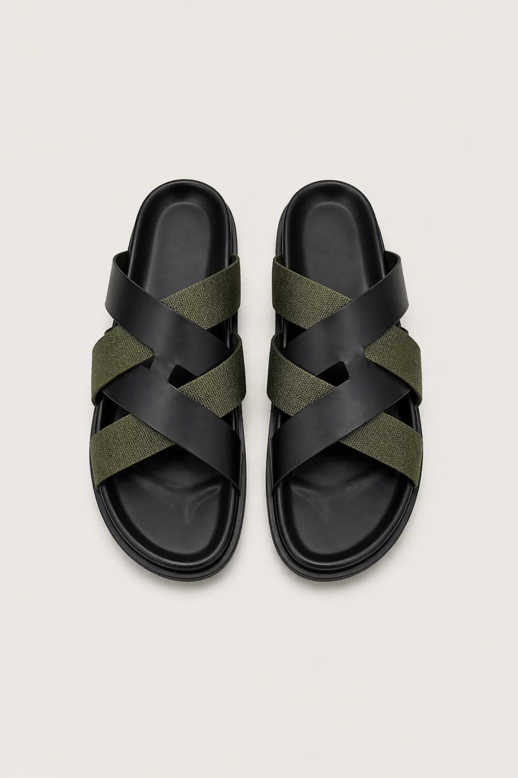 Onola Sandal Nº1 Olive/Black