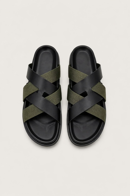 Onola Sandal Nº1 Olive/Black