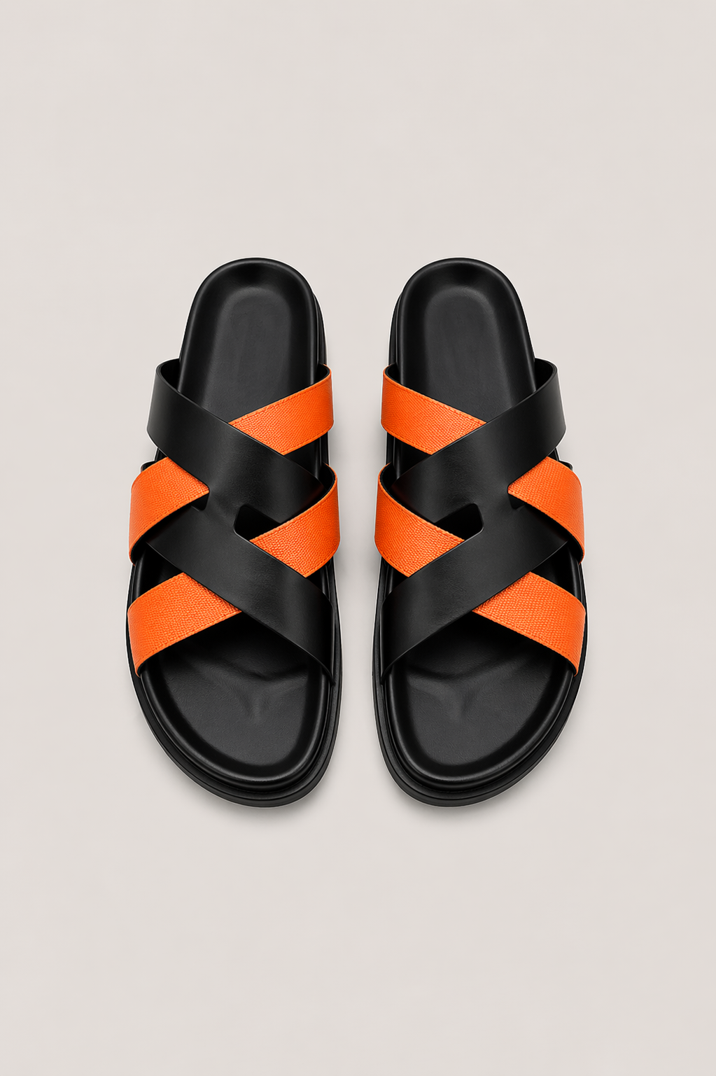 Onola Sandal Nº1 Orange/Black