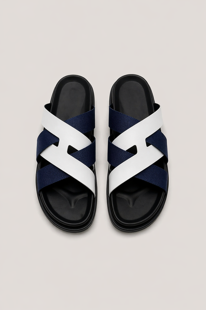 Onola Sandal Nº1 White/Navy