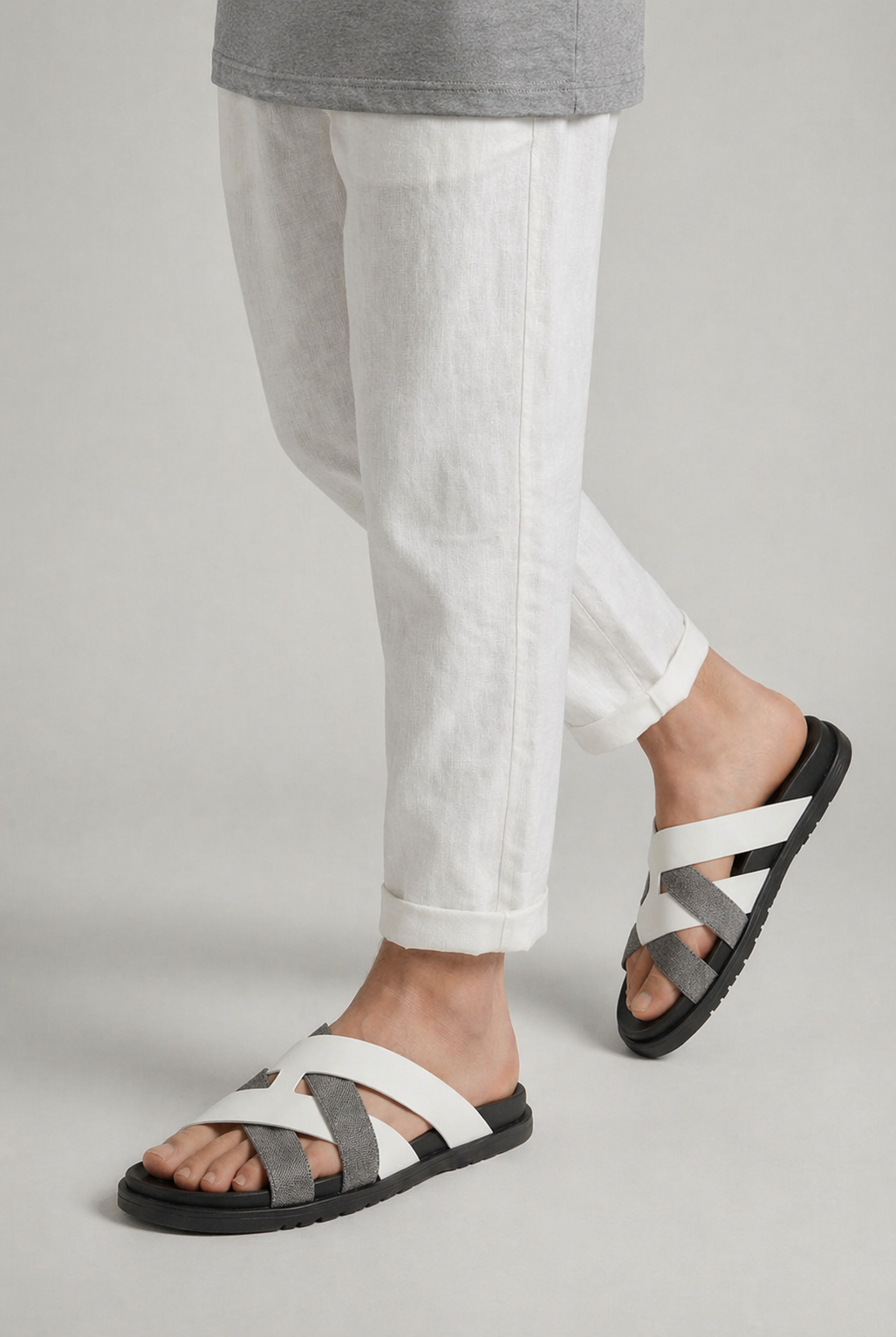 Onola Sandal Nº1 White/Silver