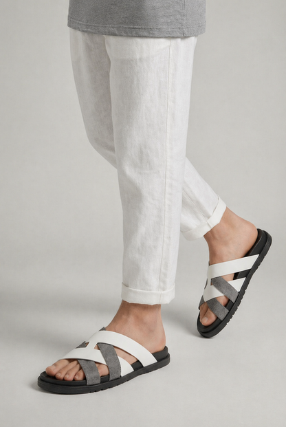 Onola Sandal Nº1 White/Silver