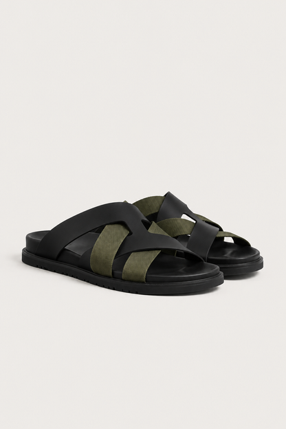Onola Sandal Nº1 Olive/Black