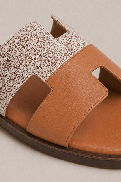 Roberth Suede Sandal Brown/Tan