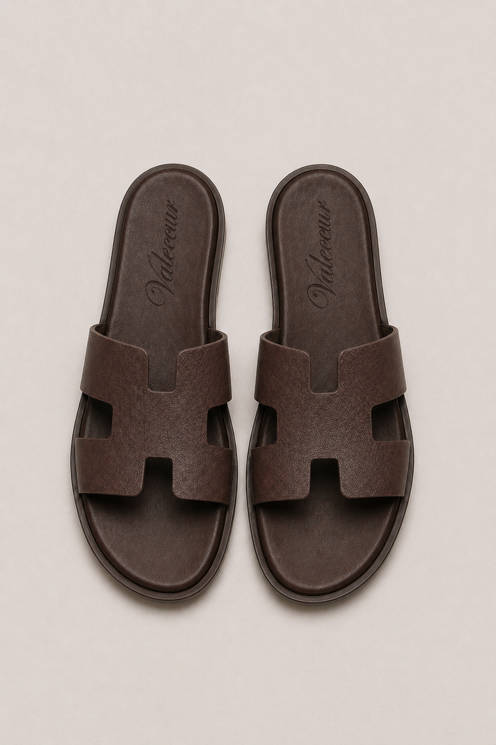 Roberth Suede Sandal Dark Brown