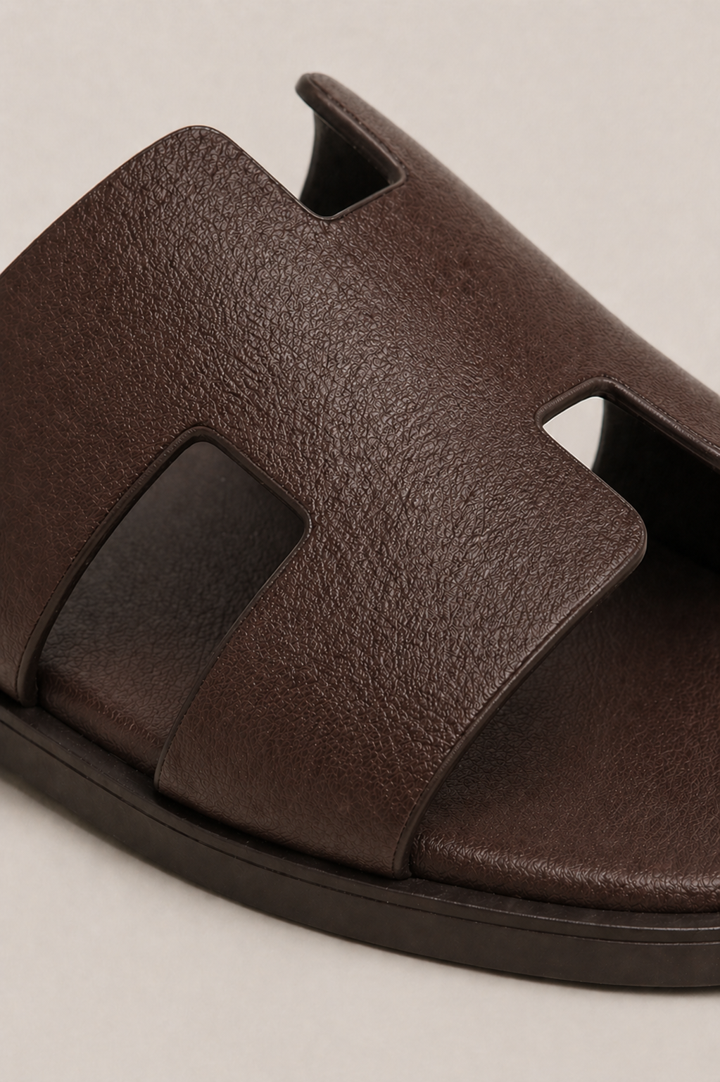 Roberth Suede Sandal Dark Brown
