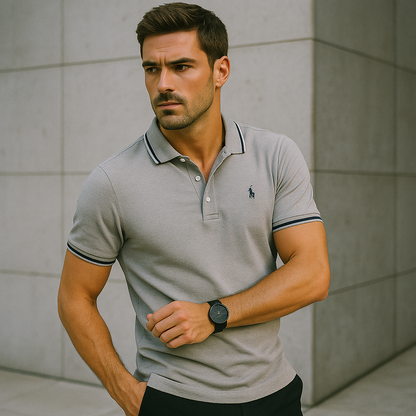 R&L - Slim-Fit Cotton-Blend Shirt - [Buy 1, Get 1 Free]