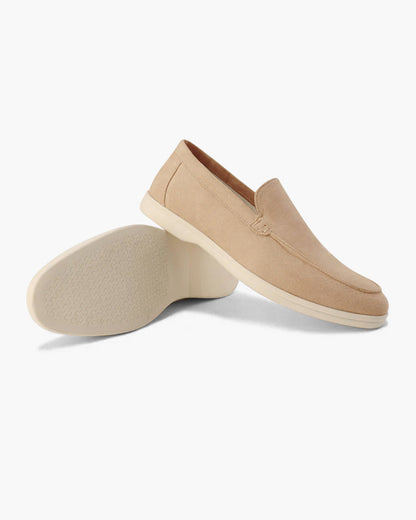 Suede loafers