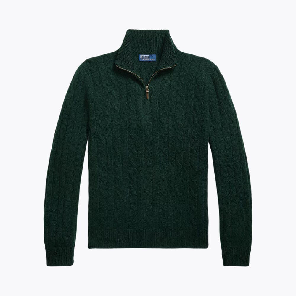 Premium Quarter-Zip Knit Sweater