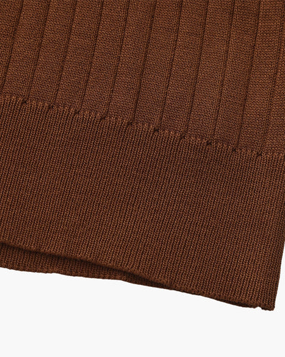 Premium Ribbed Polo Shirt