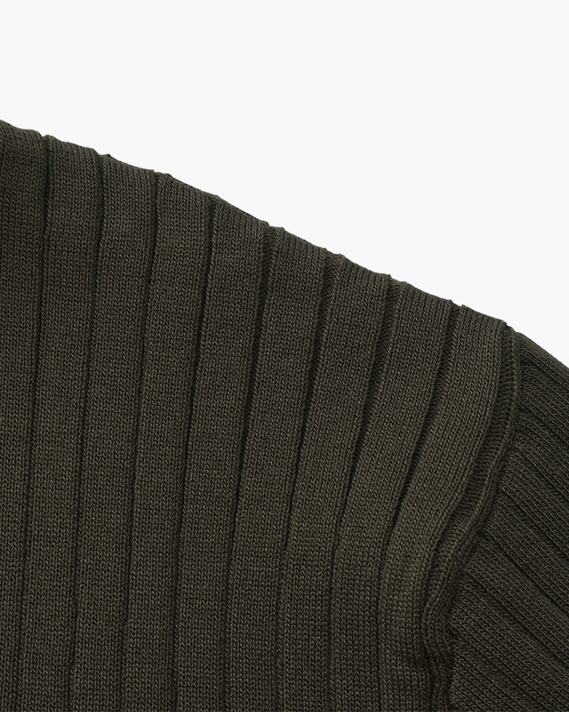 Premium Ribbed Polo Shirt
