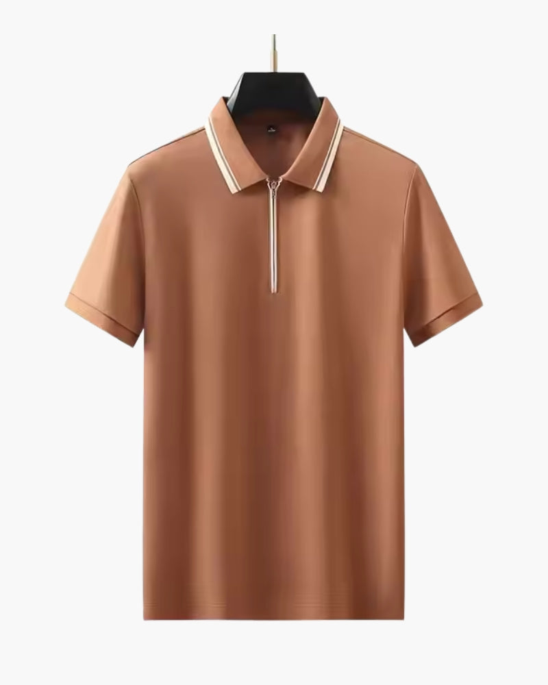 Ridgeway zip polo