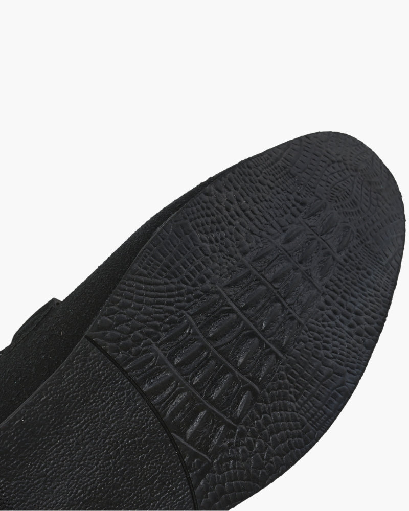 Luxury suede moccasins