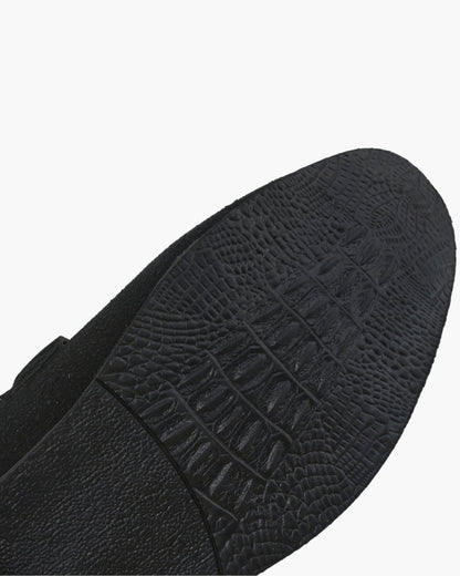 Luxury suede moccasins