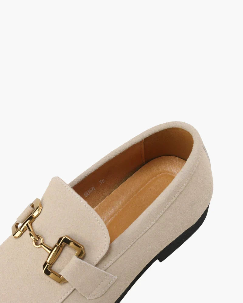 Luxury suede moccasins