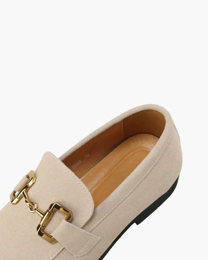Luxury suede moccasins