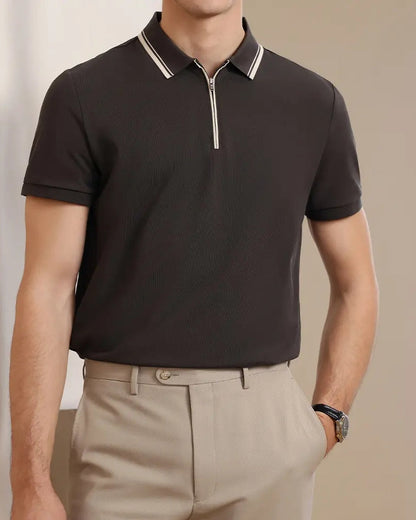 Ridgeway zip polo