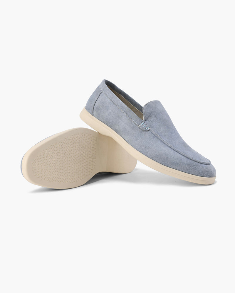 Suede loafers