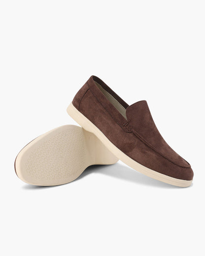 Suede loafers
