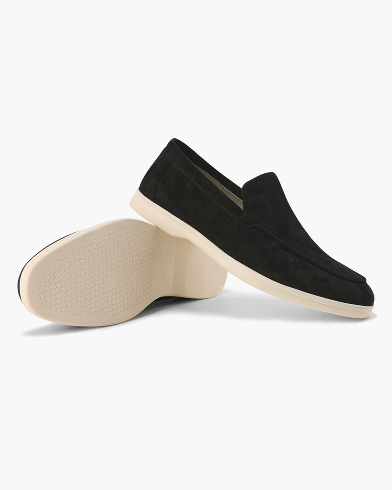Suede loafers